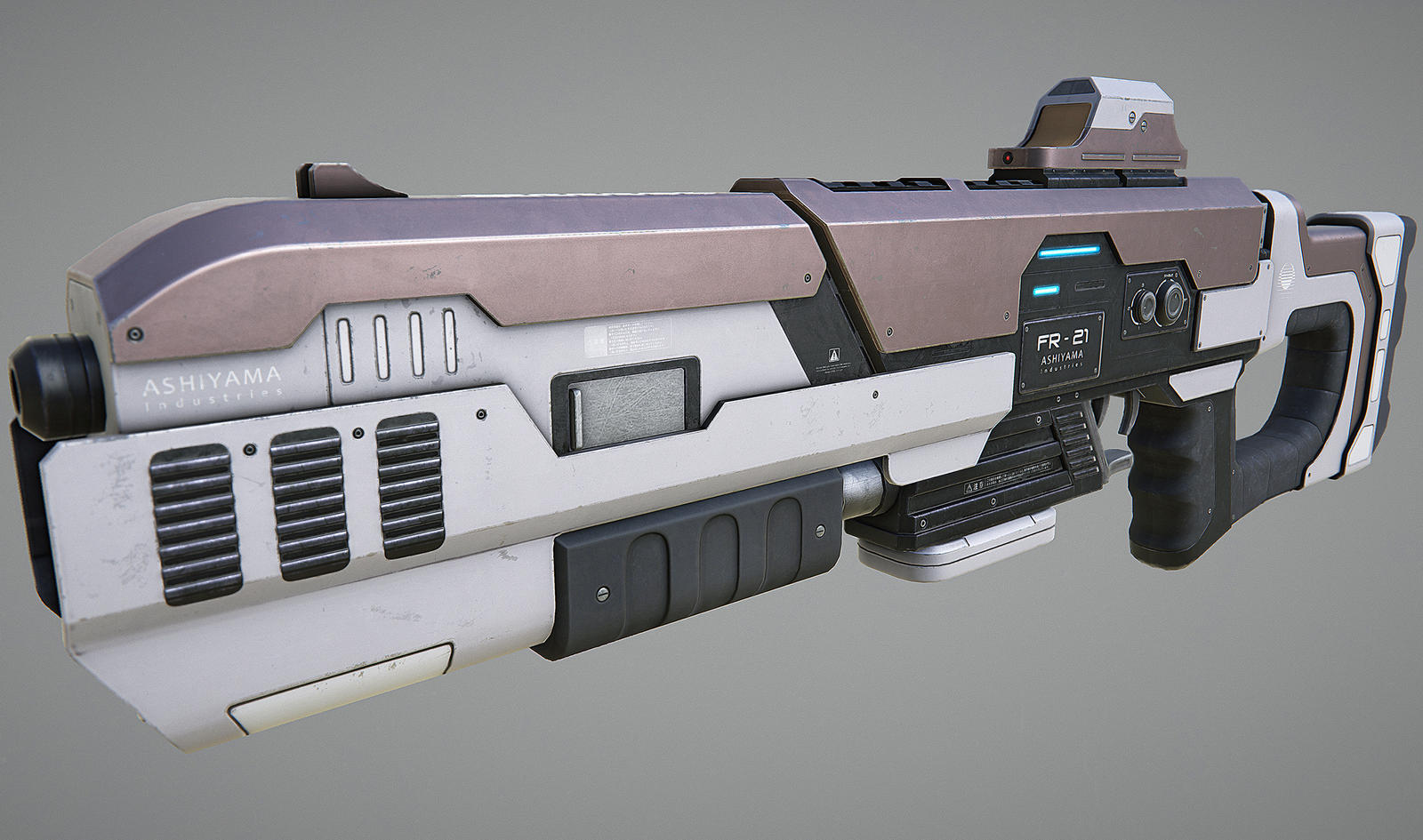 Laser Rifle Deviantart Sci-fi Rifle Laser Plasma FR21 PBR by tuann123 on DeviantArt