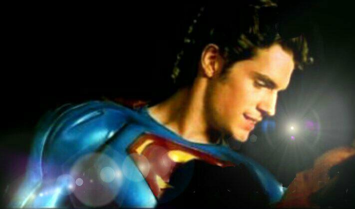 Henry Cavill auditioning in the original 'Superman' suit is a