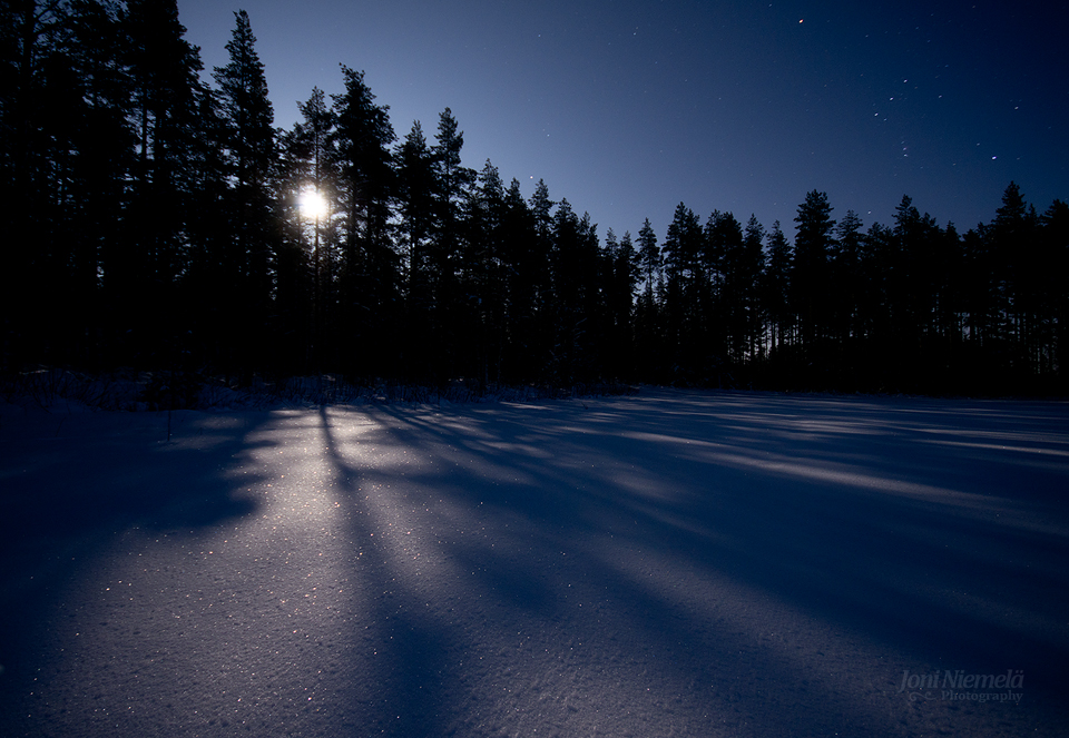 Full Snow Moon Light