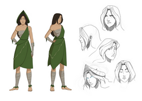 concept-art of Hanako/Jin-ho