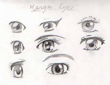 Manga eyes