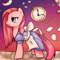 Pinkamena in Wonderland - Skype Icon