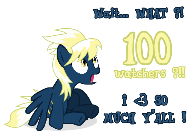 100 watchers ?!