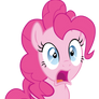 Pinkie face vector D: without Rarity