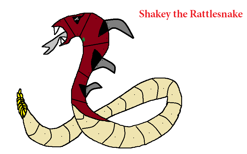 FNAF OC 2: Shakey the Rattlesnake