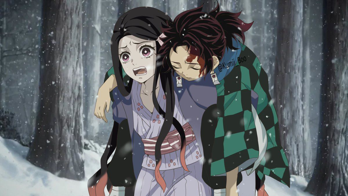 HT SHUTDOWN on X: nezuko telling tanjiro not to blame himself