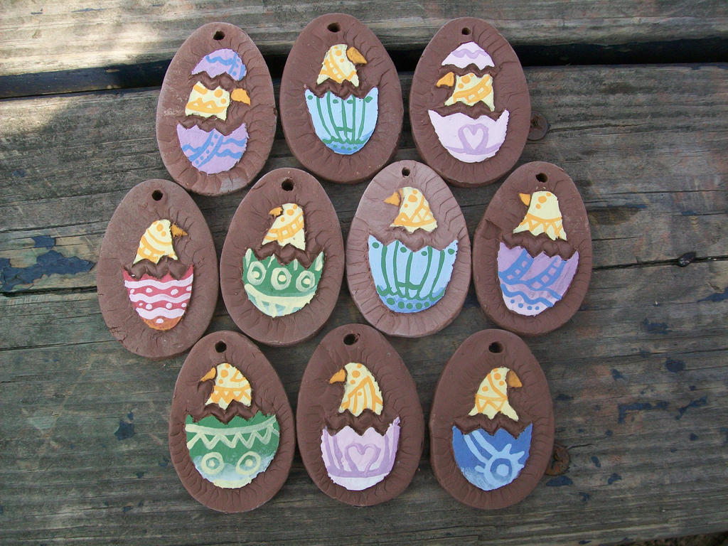Easter Keychains- 10 Chicks by CrystalDrakkonia on DeviantArt