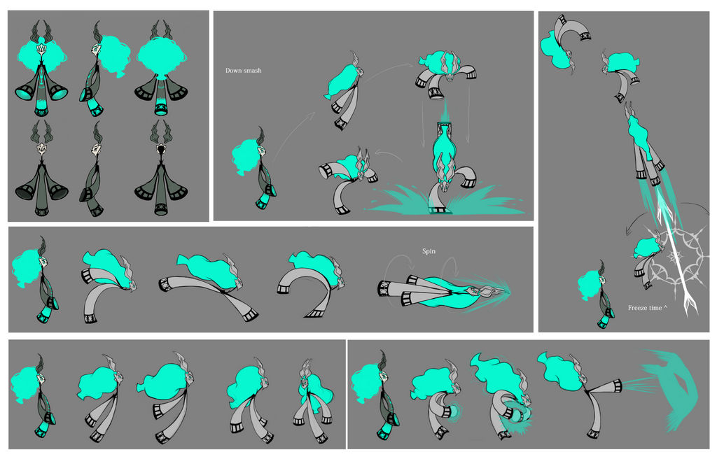 Comic Rotation Transformation character turn around and movement sheet by Soficathie on DeviantArt