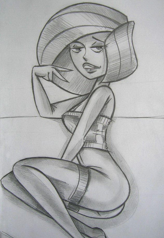 Kim Possible   Mrs. Possible sketch