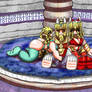 King Balatius and Harem Girls