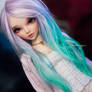 Jess - Soft lavender and turquoise