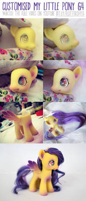 Customised My Little Pony Fluttershy