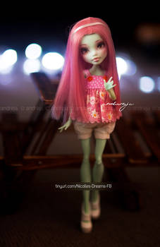 OOAK Monster High Frankie (auction)