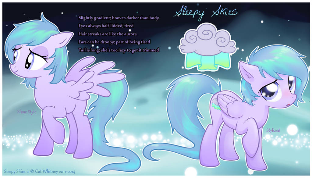 Updated Sleepy Skies by CatWhitney