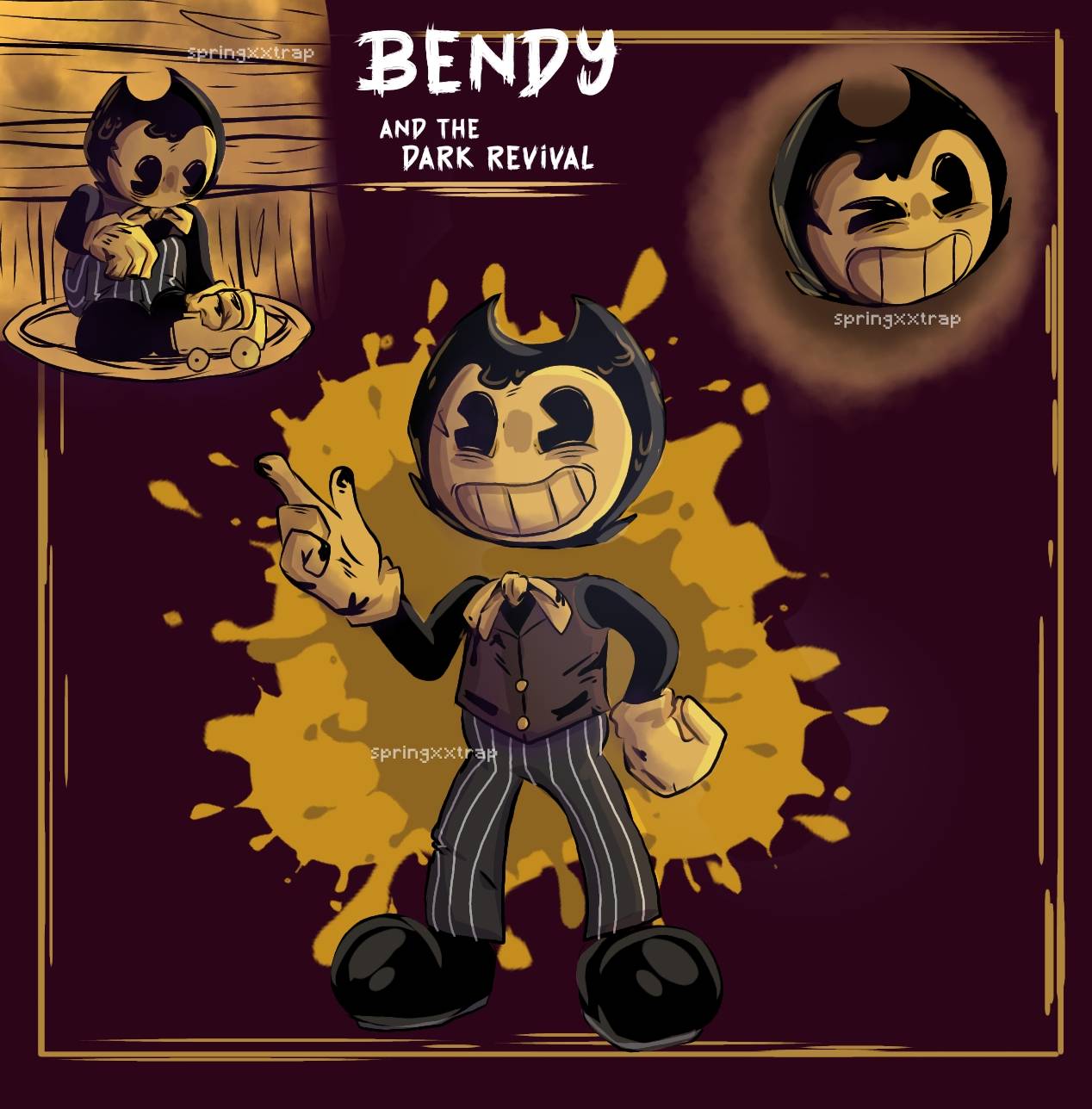 Bendy and the Dark Revival by fnafmangl on DeviantArt