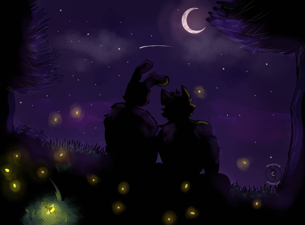 Fireflies by Mooncatxxtrap on DeviantArt