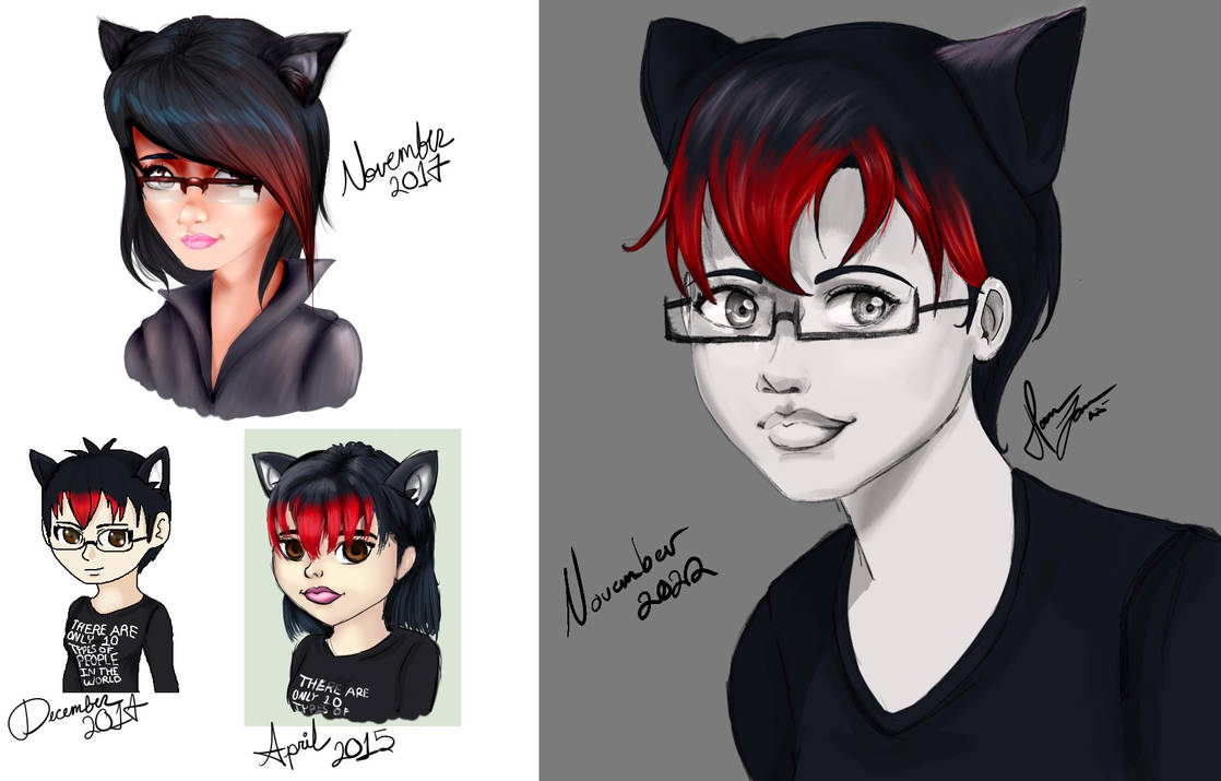 Digital Art Progress 2014 2022 By Mochaeii On Deviantart Digital Art Progress 2014 2022 By Mochaeii On Deviantart