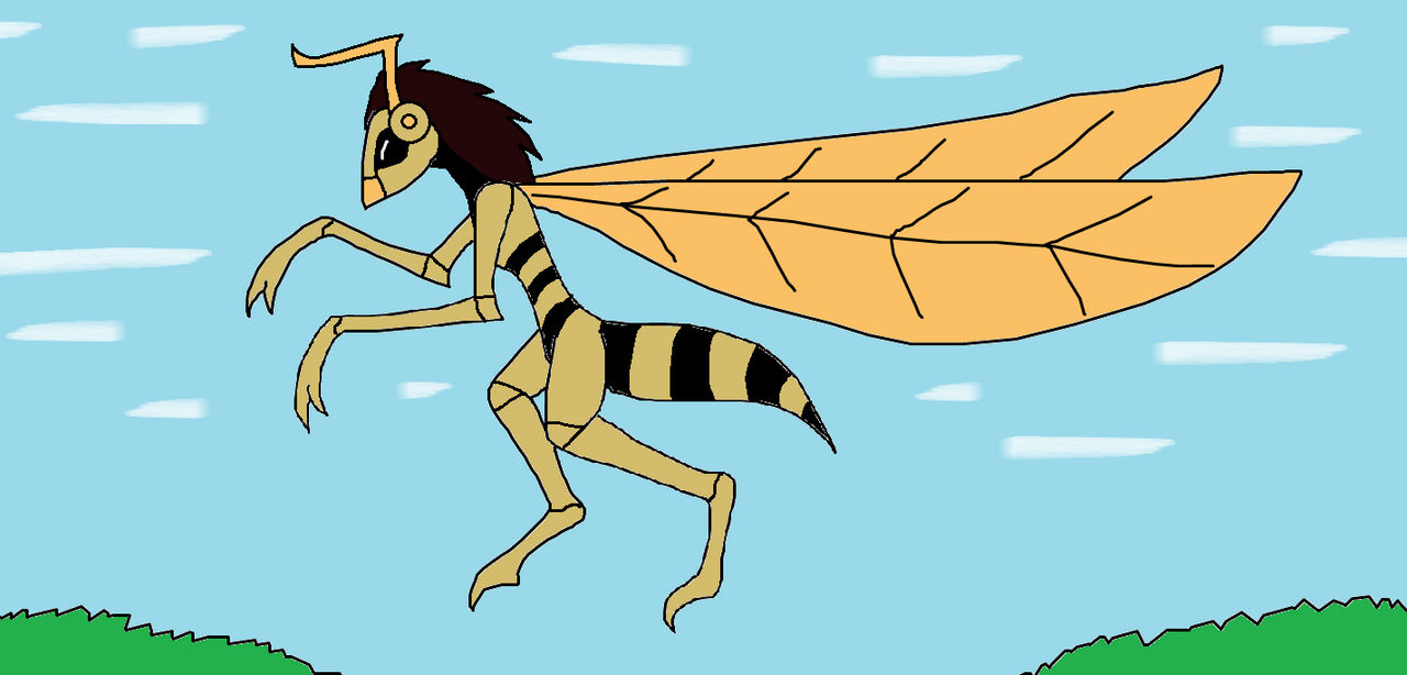 Monster Janet van Dyne-Wasp by thieviusracoonus on DeviantArt