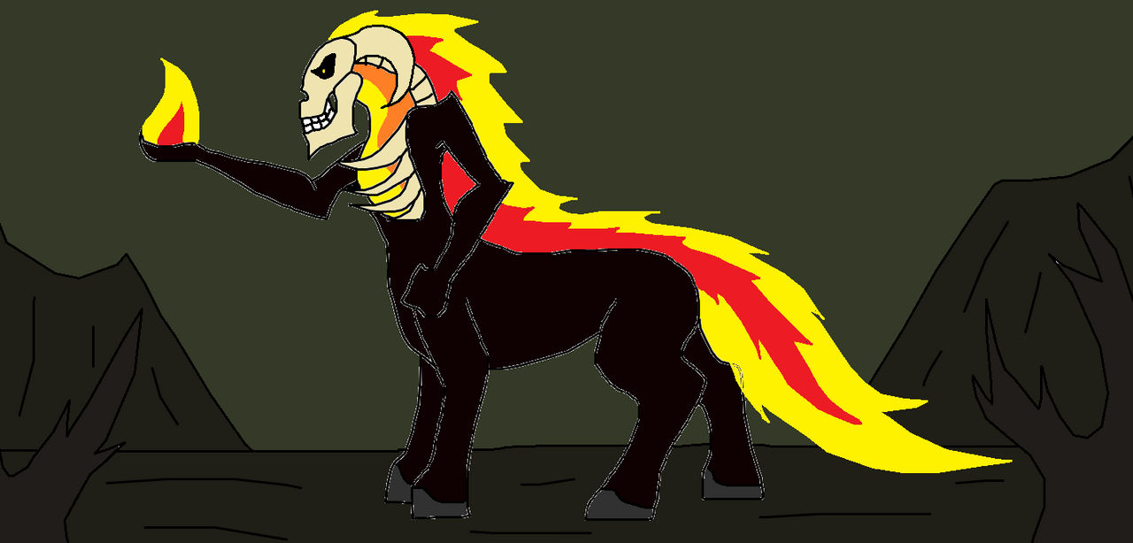 Monster Ghost Rider by thieviusracoonus on DeviantArt