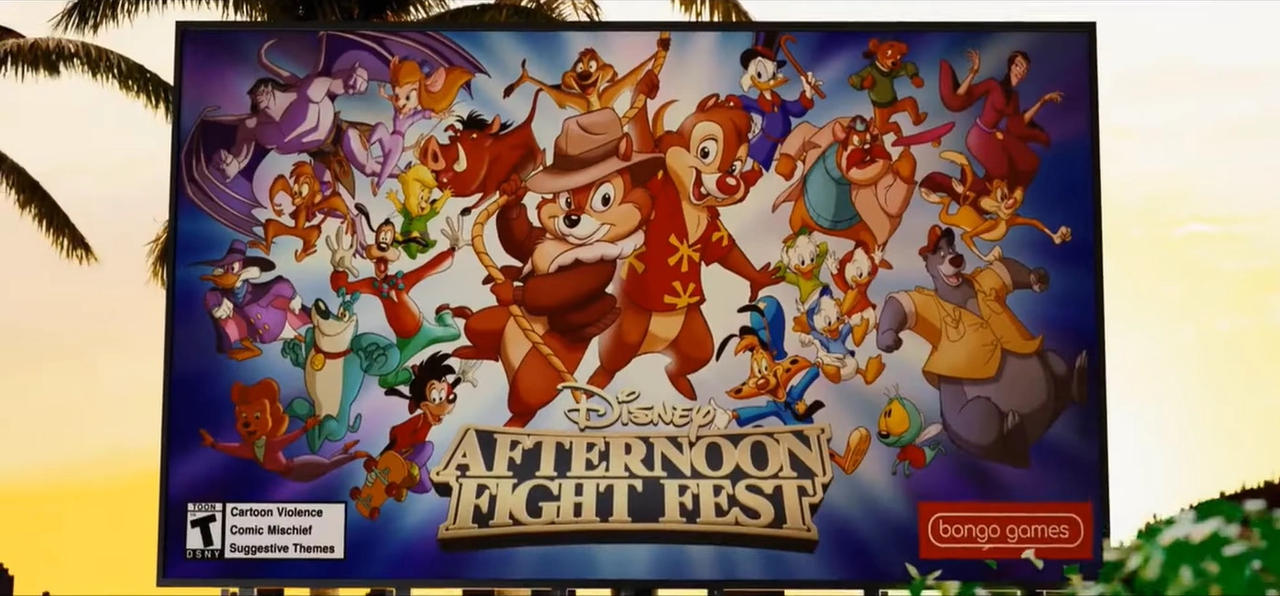Disney's Afternoon Fight Fest by thieviusracoonus on