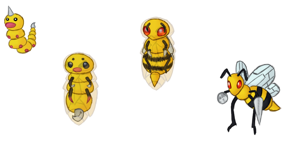 Slow evolution: Beedrill