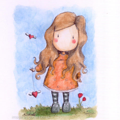 You Pull My Heart Strings by gorjuss on DeviantArt