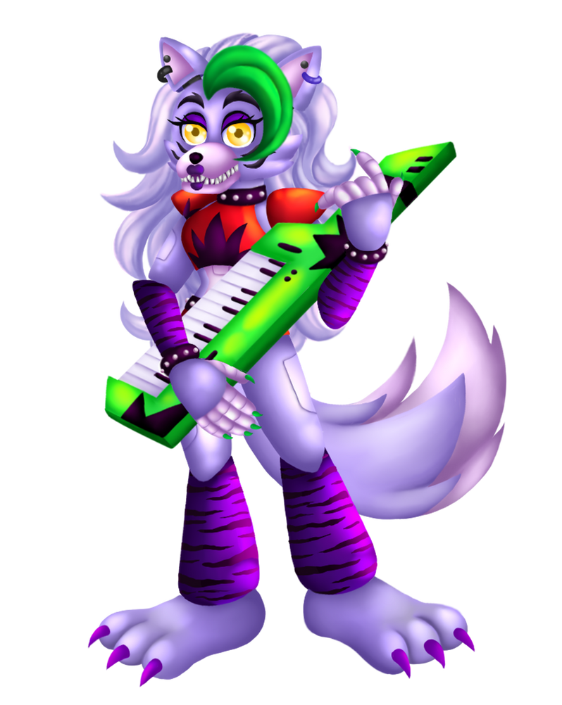 Cyber Wolf Roxy ROXY THE WOLF by LorenArt02 on DeviantArt