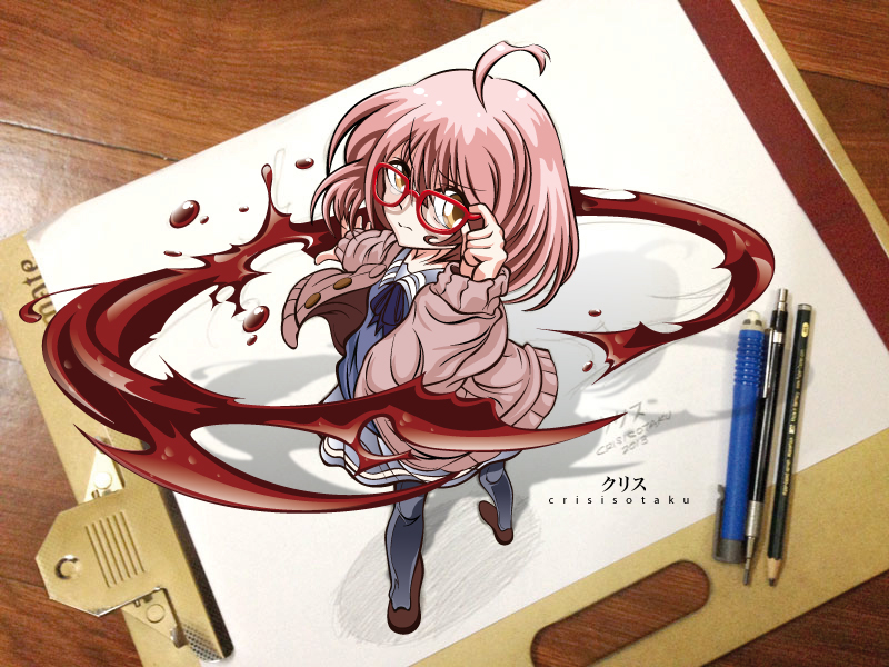 Kuriyama Mirai (Kyoukai no Kanata) : r/anime