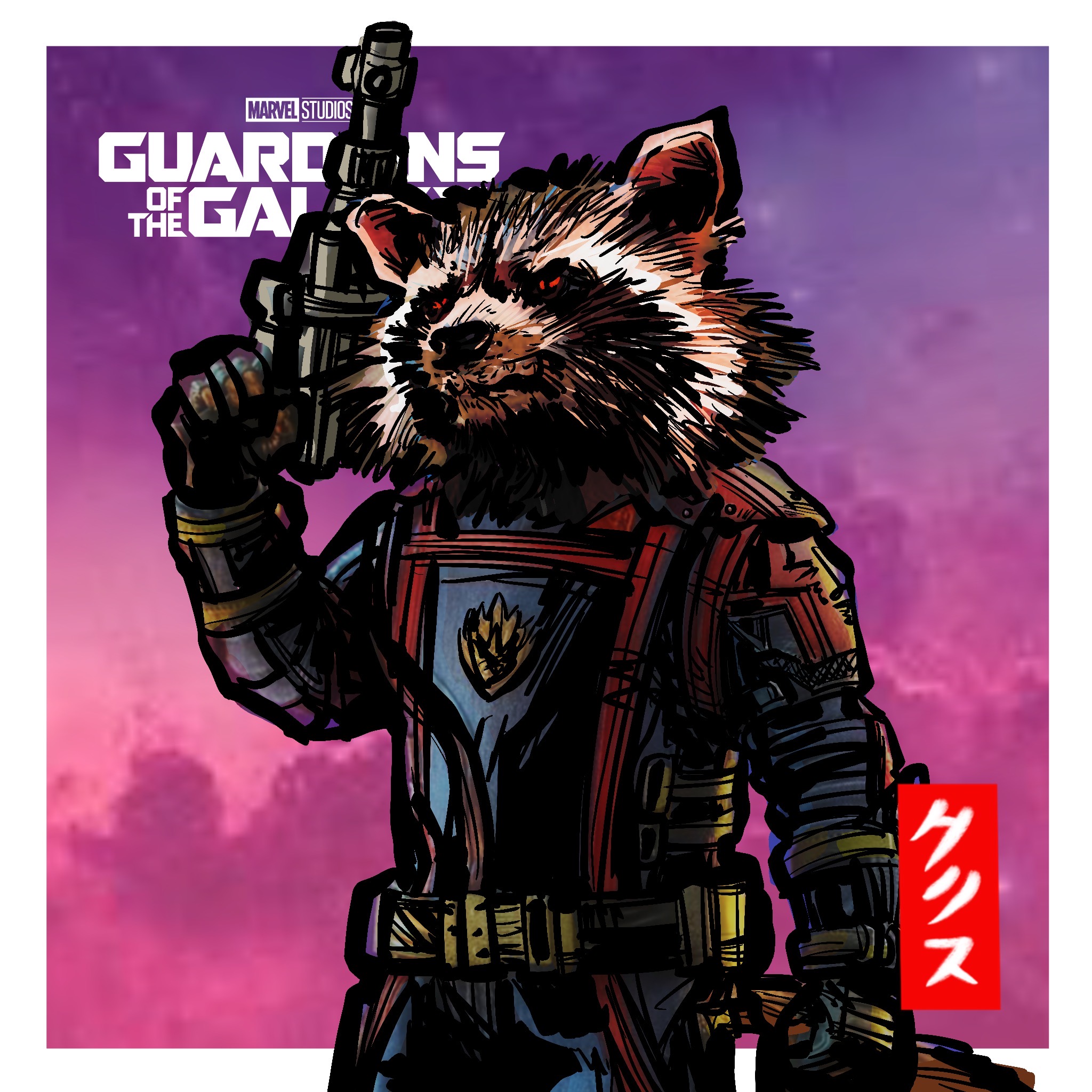 Rocket Racoon Vol3 Guardians of the Galaxy: Volume 3 - Rocket Raccoon by yourcris on ...