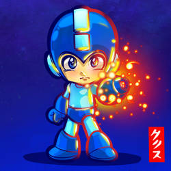 Charging Megaman