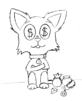 money cat