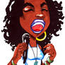 Lauryn Hill Caricature