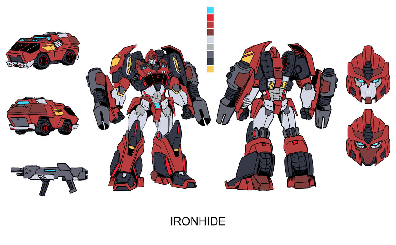 Ironhide Designs My concept Ironhide by Dinorex778 on DeviantArt
