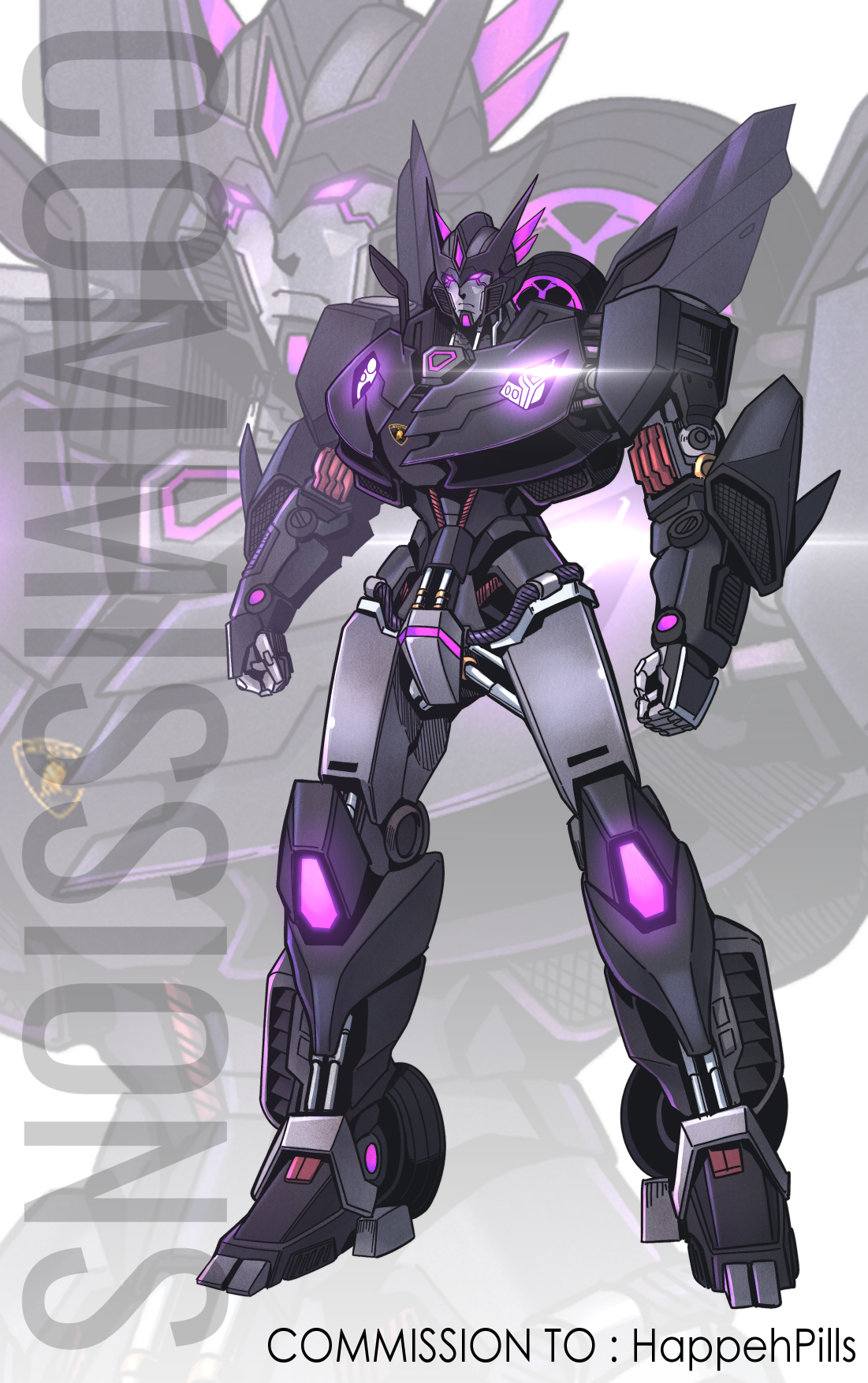 Commissions : Decepticon Ghost by Dinorex778 on DeviantArt