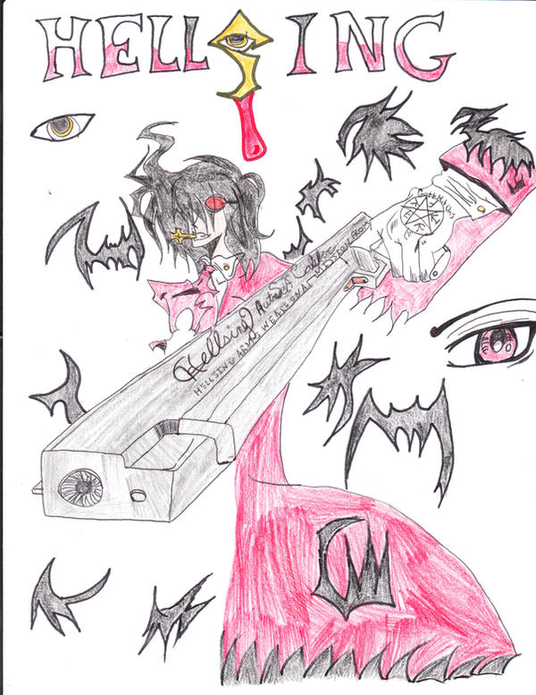 Draw Hellsing Hellsing by MagicalShovel on DeviantArt
