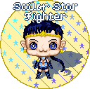 Sailor Star Fighter Hoshibebi Button