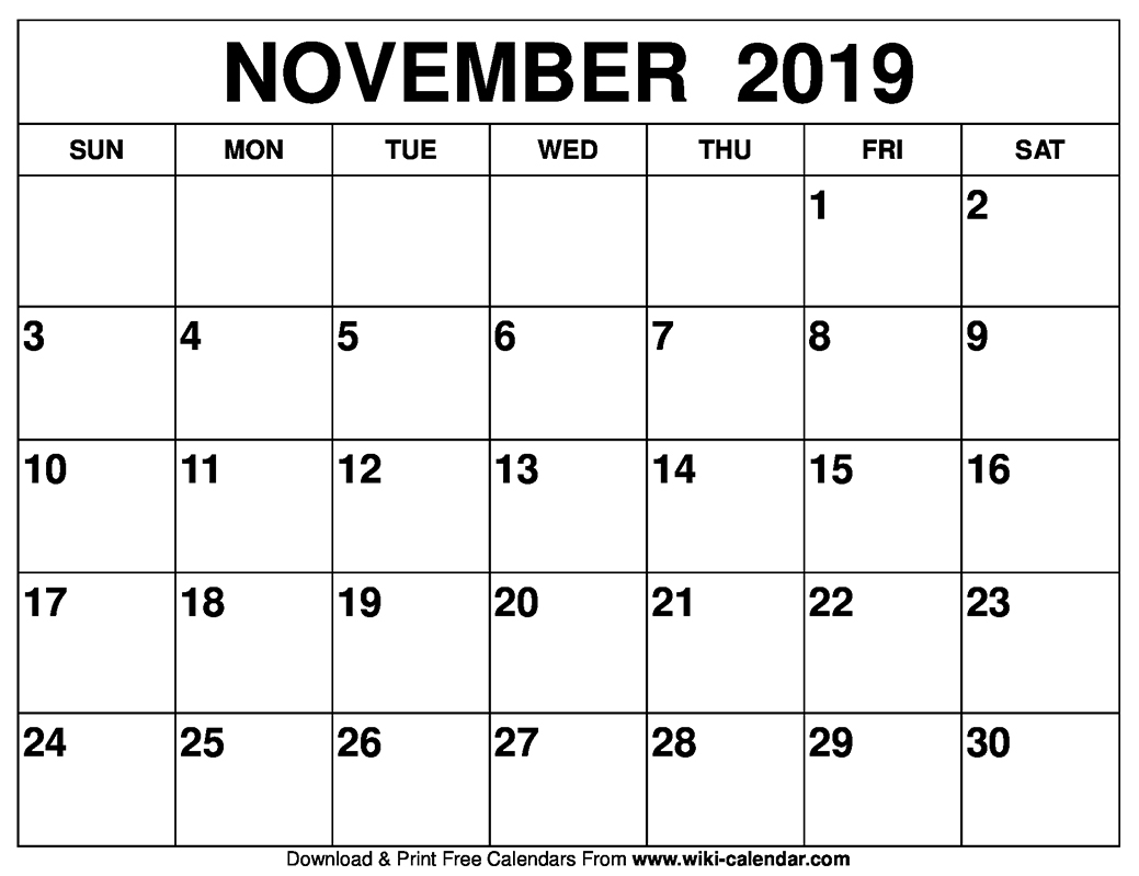 November 2019