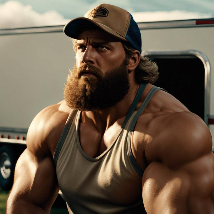 Big Rig Muscle Trucker MuscleGOD by paganpump on DeviantArt