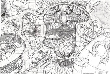 TARDIS Interior Cross-Section