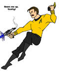 Captain Kirk by Promus-Kaa