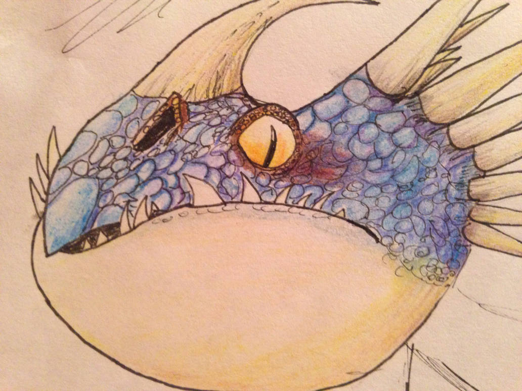 Stormfly Tail Pattern Stormfly Closeup by KawaiiRaichu on DeviantArt