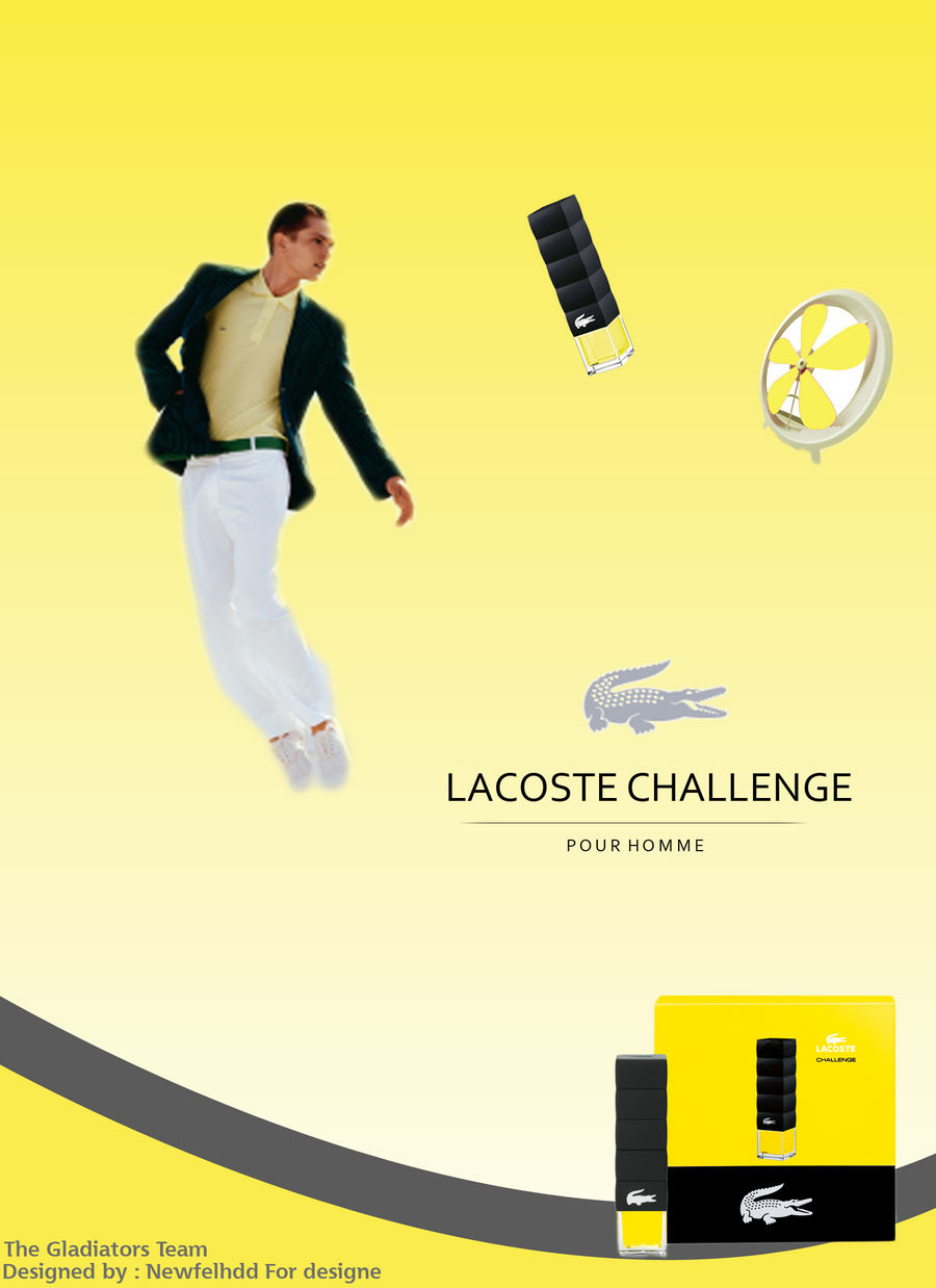 Lacoste challenge advertising