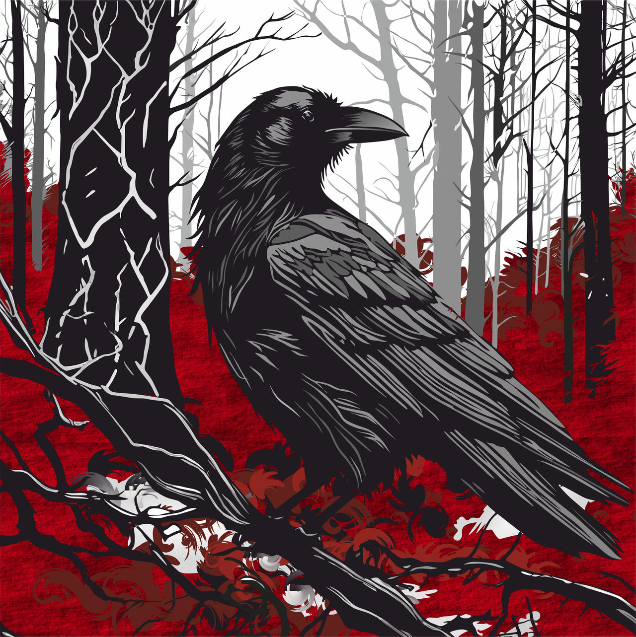 Skinless Raven Raven by TatianaMephi on DeviantArt