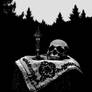 Poisonous Mead (cover art for black metal release)