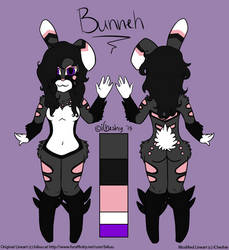 My ref sheet for Bunneh