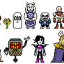 Undertale Overworld Sprites