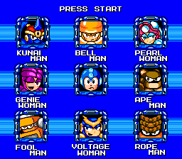 Megaman Maximum StageSelect 1