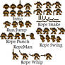 RopeMan Sprite Sheet