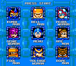 Mega Man Styled Stage Select: Super Bomberman 2 by geno2925 on DeviantArt