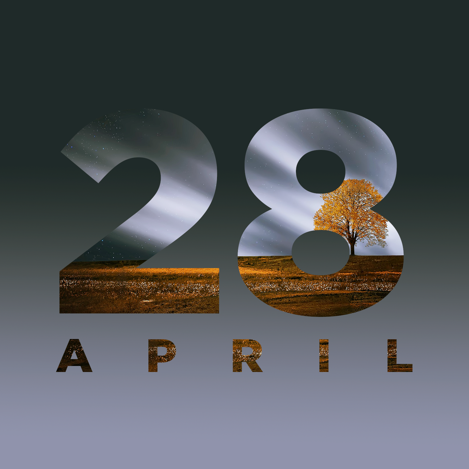 '28 Apr' - Calendar Art